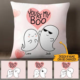 You're My Boo Personalized Couple Pillow P-NB48
