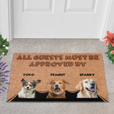 Personalized Pets Doormat - Up to 6 Pets
- Decorative Mat - Upload Photo - All guests must be approved by